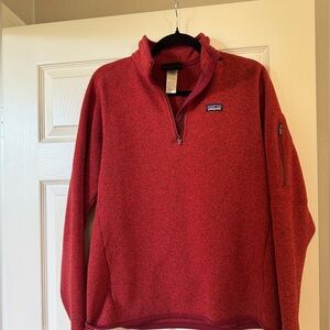 Patagonia woman’s Better Sweater 3/4 zip sz L